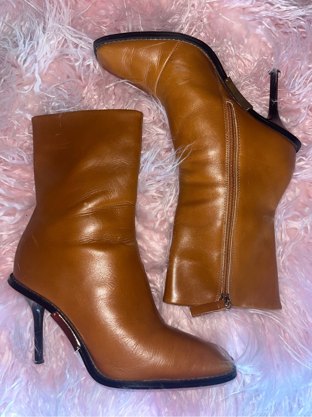 ZARA SQUARE TOE BOOTS ORIGINAL RETAIL PRICE $149